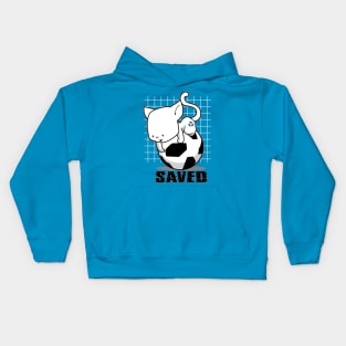 Chibi saves the day Kids Hoodie